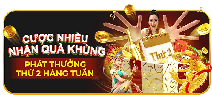 Khuyến mãi hoàn trả cao hàng tuần